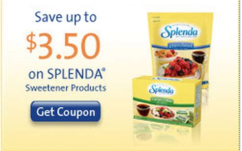 splenda coupon codes.